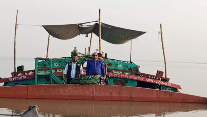 যমুনায় অবৈধভাবে বালু উত্তোলনের দায়ে ৪ জন গ্রেফতার, ৪ লক্ষ টাকা জরিমানা 