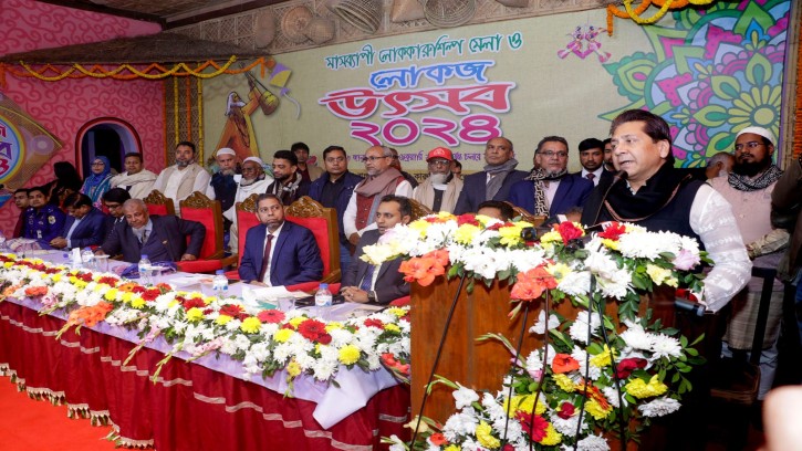 সোনারগাঁওয়ে মাসব্যাপী লোককারুশিল্প মেলা ও লোকজ উৎসব ২০২৪ শুরু