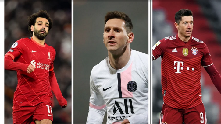  ফিফা বর্ষসেরা সংক্ষিপ্ত তালিকায় মেসি