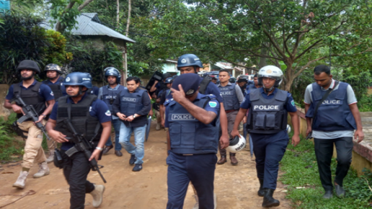 কুলাউড়ায় সিটিটিসির অভিযান, আটক ৮