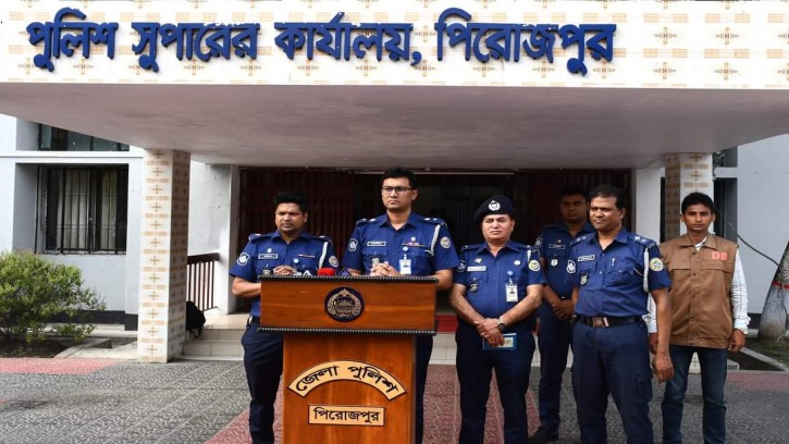 পিরোজপুর জুজখোলার একটি খামার থেকে চুরি যাওয়া ৮ গরু উদ্ধার 