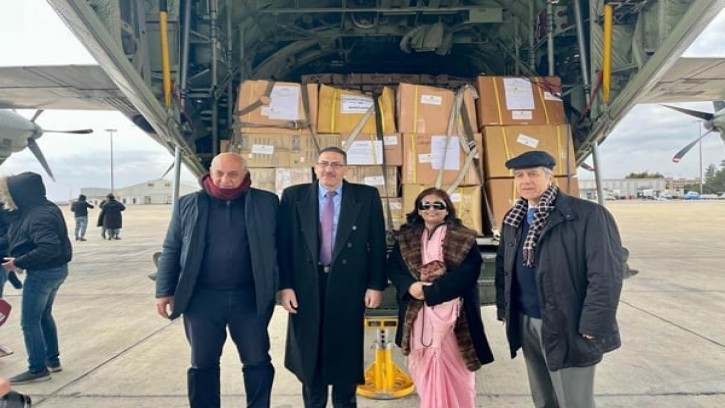 সিরিয়ায় পৌঁছেছে বাংলাদেশের ত্রাণ প্যাকেজ