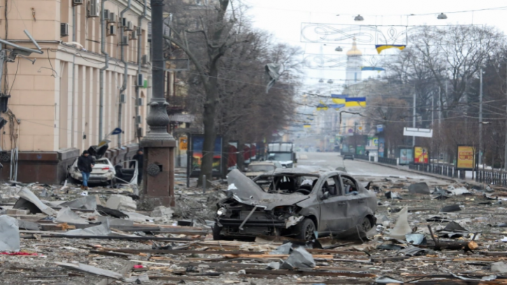  বিমান থেকে খারকিভে নেমেছে রুশ ছত্রীসেনা