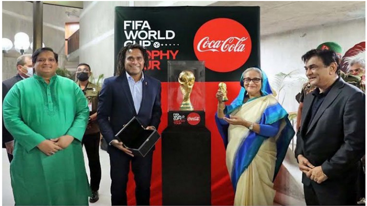 দেশের তরুণ প্রজন্ম ফিফা বিশ্বকাপ দেখে অনুপ্রাণিত হবে : প্রধানমন্ত্রী