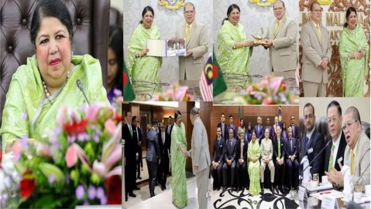 স্পিকারের সাথে মালয়েশিয়ার স্পিকারের বৈঠক