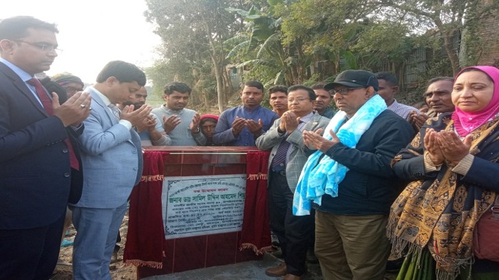 শিবগঞ্জে ৫টি উন্নয়নকাজের উদ্বোধন