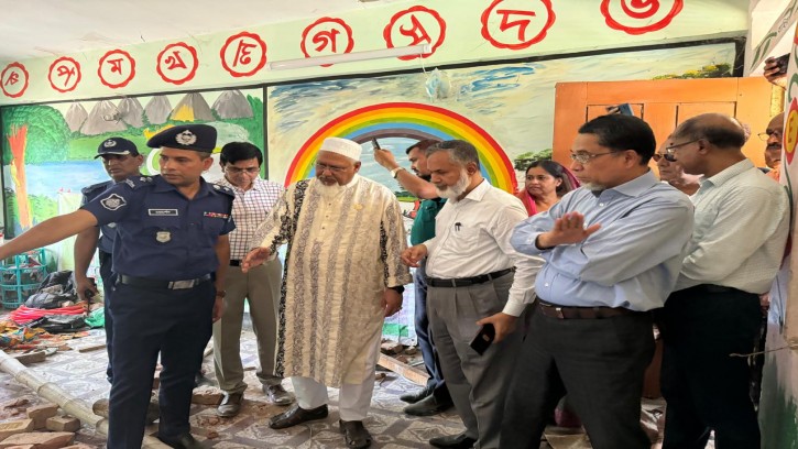 পঞ্চপল্লীর ঘটনাস্থল পরিদর্শন করলেন ধর্মমন্ত্রী 