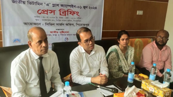 শনিবার জাতীয় ভিটামিন ‘এ’ প্লাস ক্যাম্পেইন