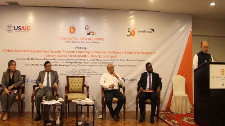 খুলনা ও সাতক্ষীরার ৮ লাখ ৫৬ হাজার মানুষের খাদ্য নিরাপত্তা নিশ্চিত হয়েছে