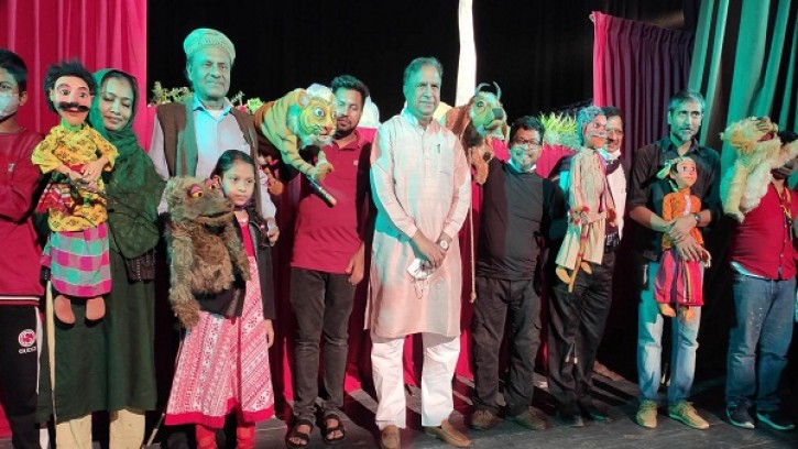 শিক্ষার অন্যতম শিল্পমাধ্যম পাপেট শো: সংস্কৃতি প্রতিমন্ত্রী