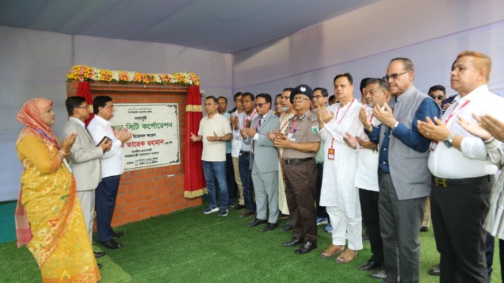 বগুড়া সিটি করপোরেশন উদ্বোধন করলেন প্রধানমন্ত্রী