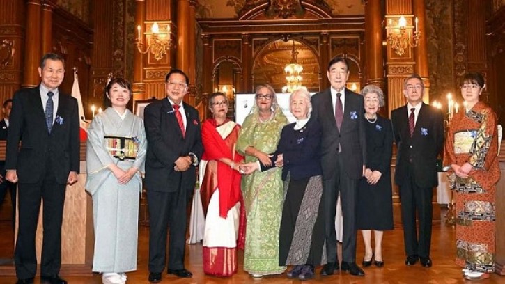 ওয়াশিংটন ডিসির উদ্দেশে টোকিও ছেড়েছেন প্রধানমন্ত্রী