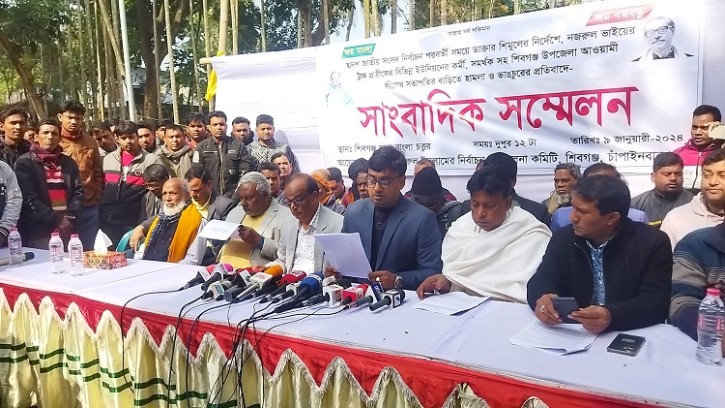 শিবগঞ্জে স্বতন্ত্র প্রার্থীর সমর্থকদের ১২টি বাড়িতে হামলার অভিযোগ