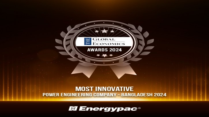 এনার্জিপ্যাকের ‘গ্লোবাল ইকোনোমিক্স অ্যাওয়ার্ড ২০২৪’ অর্জন