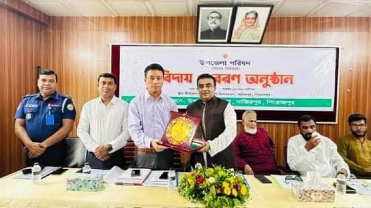 নাজিরপুরে নতুন উপজেলা চেয়ারম্যানের মতবিনিময়