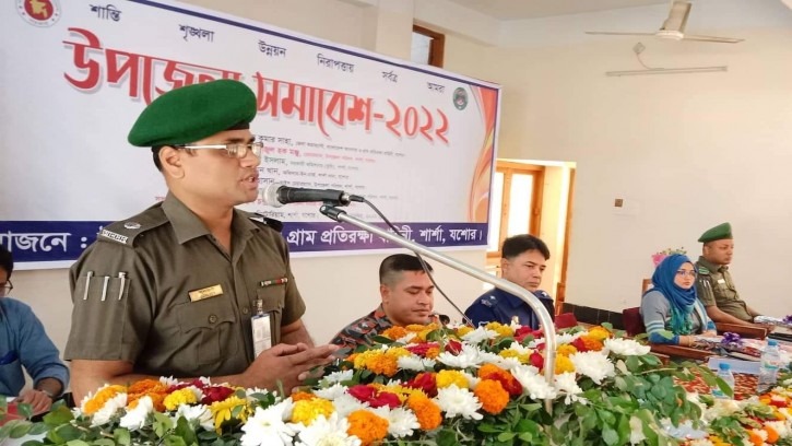 শার্শায় আনসার ও গ্রাম প্রতিরক্ষা বাহিনীর সমাবেশ