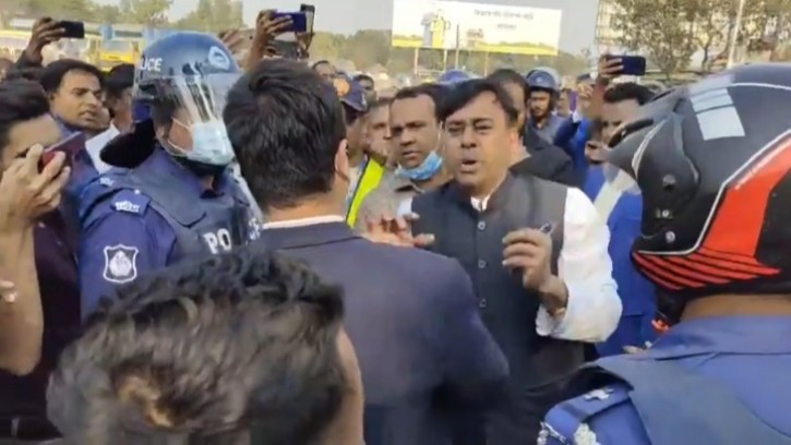 দৌলতদিয়া বিআইডব্লিউটিএ অবৈধ স্থাপনা উচ্ছেদ অভিযান