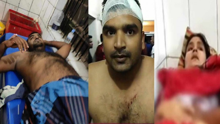 রাজবাড়ীতে ইউপি চেয়ারম্যান সহ ৪ জনকে কুপিয়ে জখম