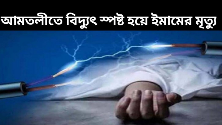 আমতলীতে পুকুরে সেচ দিতে গিয়ে বিদ্যুৎ স্পৃষ্ট হয়ে ইমামের মৃত্যু 