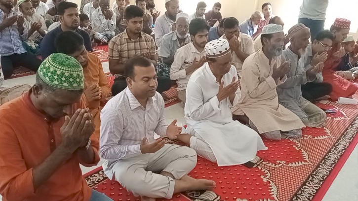 শিবগঞ্জে জামে মসজিদ উদ্বোধন