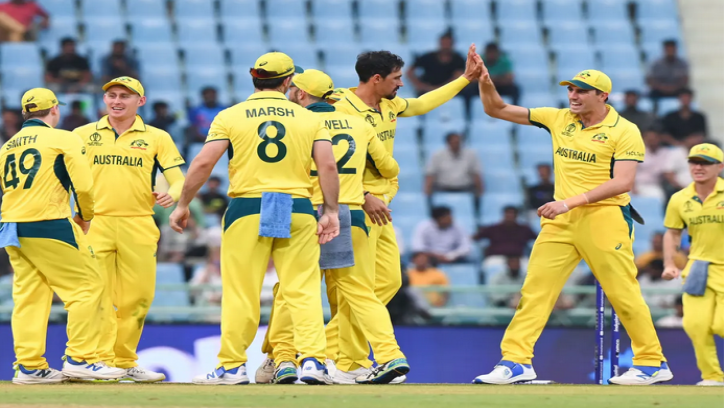 বিশ্বকাপে অস্ট্রেলিয়ার প্রথম জয় 