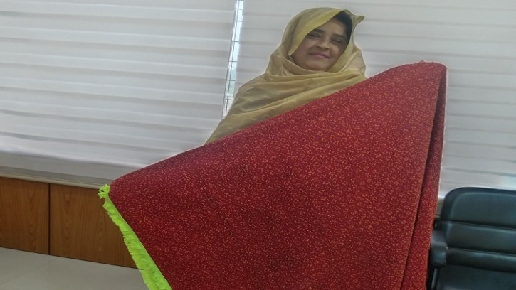 নক্শী কাঁথা ও আচার তৈরী করে স্বাবলম্বী শিবগঞ্জের  শামিমা 