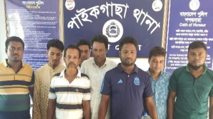 পাইকগাছায় পৌর বিএনপির আহবায়ক সহ ৭ আসামি গ্রেফতার