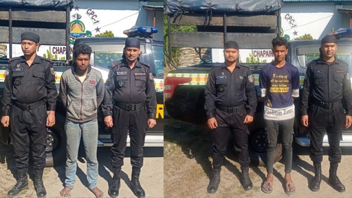 চাঁপাইনবাবগঞ্জে র‌্যাবের অভিযান, বিস্ফোরক দ্রব্য সহ আটক-২