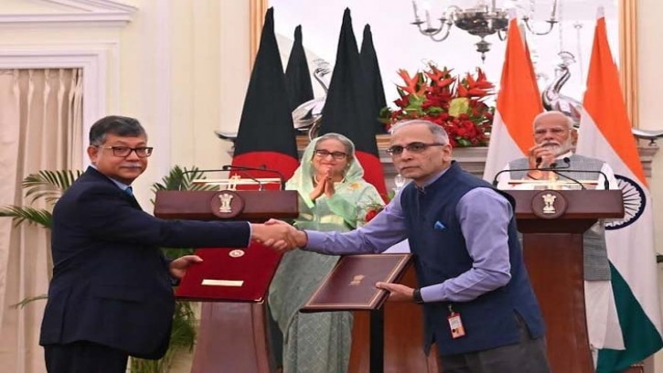 ঢাকা-দিল্লি সম্পর্ক আরও গভীর করতে সাতটি নতুন সমঝোতা স্মারক সই