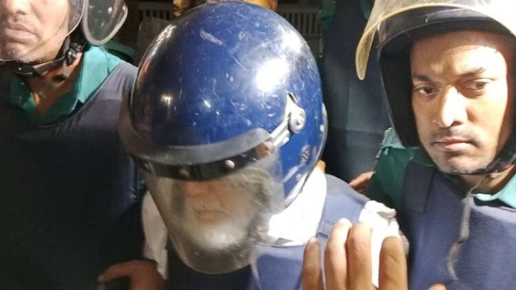 আদালত থেকে কারাগারে সাবেক প্রধান বিচারপতি খায়রুল হক