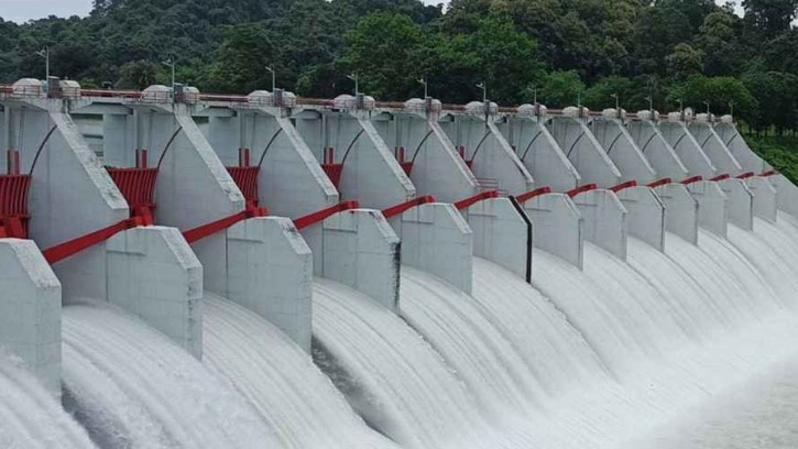 খুলে দেওয়া হলো কাপ্তাই বাঁধের সব জলকপাট