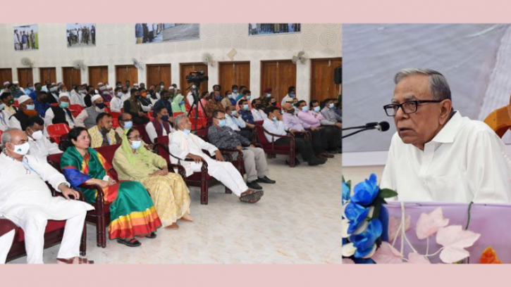 উন্নয়নের ধারা অব্যাহত রাখতে আইনের শাসন প্রতিষ্ঠা অপরিহার্য: রাষ্ট্রপতি