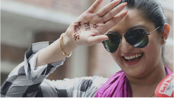  প্রার্থী হয়েও ভোট দিতে যাননি পরীমনি