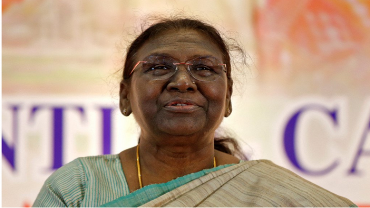 দ্রোপদী মুর্মূ ভারতের রাষ্ট্রপতি নির্বাচিত