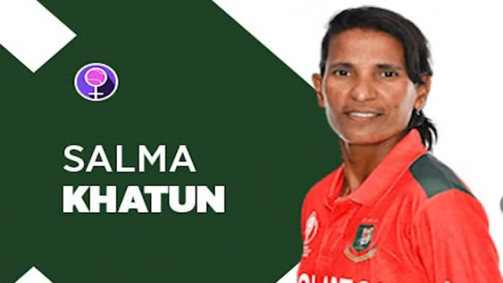 আইসিসি নারী বিশ্বকাপের সেরা একাদশে বাংলাদেশের সালমা