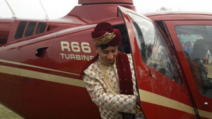 হেলিকপ্টারে কনের বাড়ি গিয়েও ফিরতে হলো বিয়ে ছাড়াই