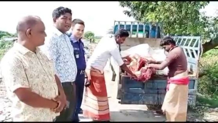 মানিকগঞ্জে অসুস্থ গরুর মাংস বিক্রির দায়ে দেড় লাখ টাকা জরিমানা