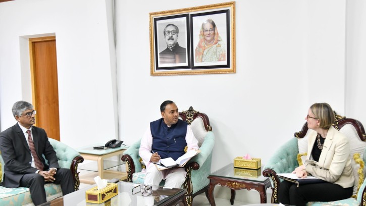 বাণিজ্য প্রতিমন্ত্রীর সঙ্গে ইইউ রাষ্ট্রদূত ও যুক্তরাজ্যের হাইকমিশনার সাক্ষাৎ