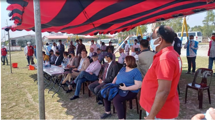  রোহিঙ্গাদের কর্মমুখী কার্যক্রম ঘুরে দেখলেন ১০ দেশের রাষ্ট্রদূত