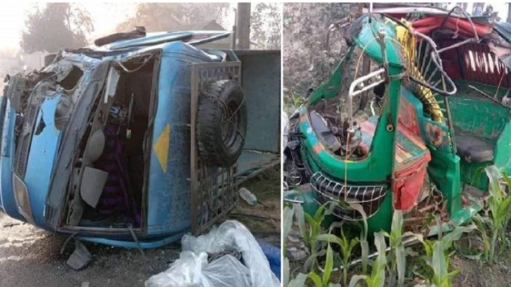 টাঙ্গাইলে পিকআপ-অটোরিকশা সংঘর্ষে শিশুসহ নিহত ৩