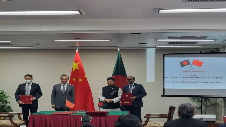 বাংলাদেশ ও চীনের মধ্যে সাংস্কৃতিক বিনিময় কার্যক্রম স্বাক্ষরিত