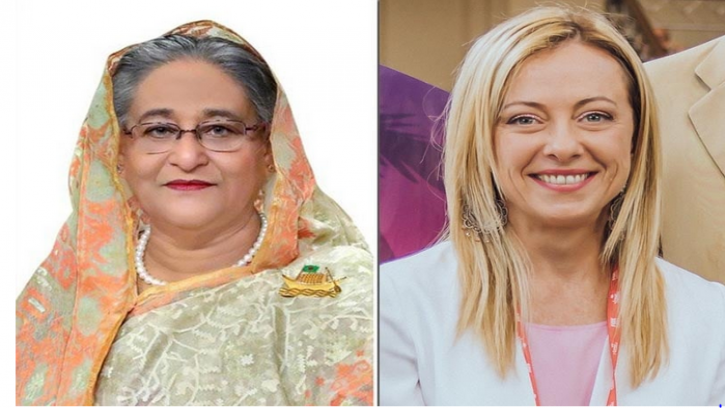  ইতালির প্রথম নারী প্রধানমন্ত্রী জর্জিয়া মেলোনিকে প্রধানমন্ত্রীর অভিনন্দন