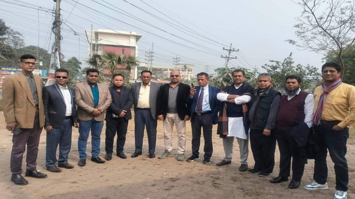 ব্রাহ্মণবাড়িয়ায় দলীয় প্রার্থীর পক্ষে নির্বাচনী প্রচারাভিযানে জাতীয় পার্টির নেতারা