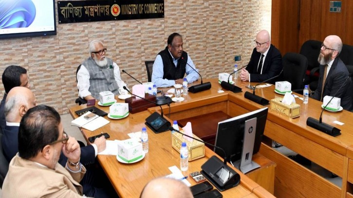 প্রাইমার্কের সাথে বাণিজ্যমন্ত্রীর বৈঠক