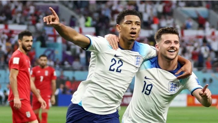 ইরানের বিপক্ষে ইংল্যান্ডের গোল উৎসব