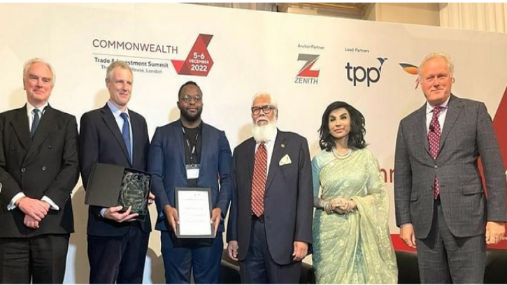 কমনওয়েলথে বঙ্গবন্ধু গ্রিন ইনভেস্টমেন্ট অ্যাওয়ার্ড প্রদান