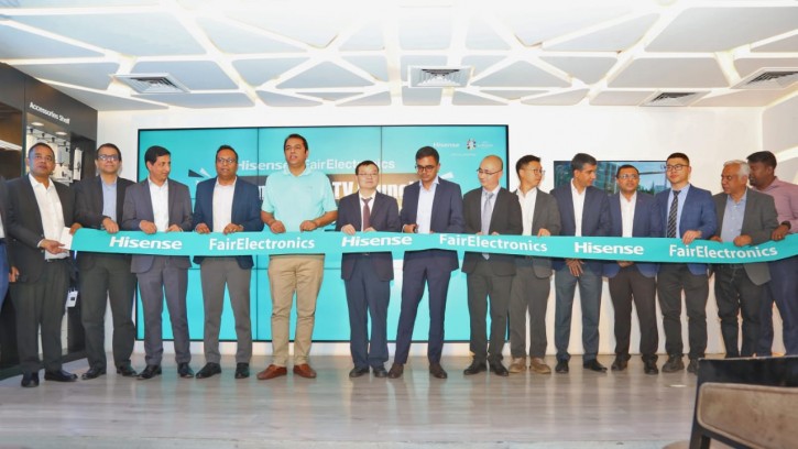 হাইসেন্স এসি ও টিভি দেশেই উৎপাদন করছে ফেয়ার ইলেকট্রনিকস