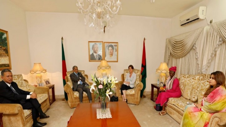 জাতিসংঘের আবাসিক সমন্বয়কের সঙ্গে বিএনপি নেতাদের বৈঠক