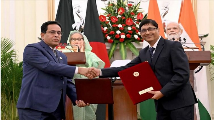  ঢাকা ও নয়াদিল্লীর মধ্যে ৭টি সমঝোতা স্মারক স্বাক্ষরিত