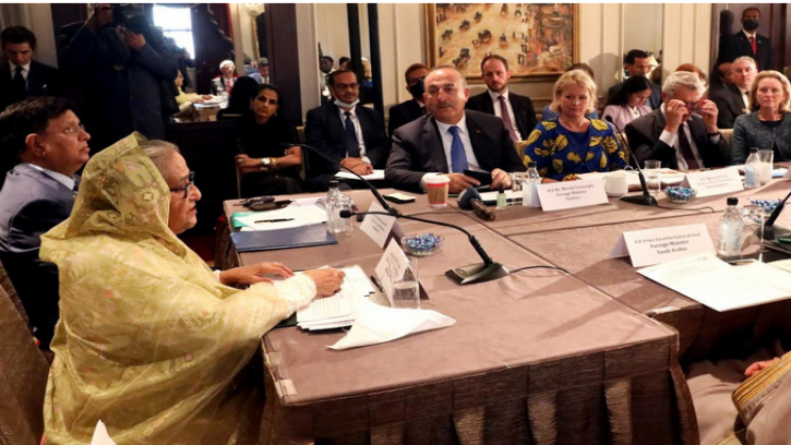 রোহিঙ্গা প্রত্যাবাসনে পদক্ষেপ গ্রহণে জাতিসংঘের প্রতি আহ্বান প্রধানমন্ত্রীর